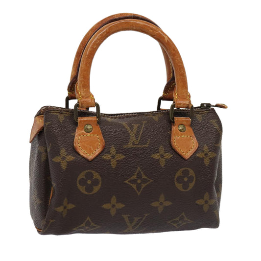 LOUIS VUITTON Monogram Mini Hand Bag M41534 LV Auth 81062