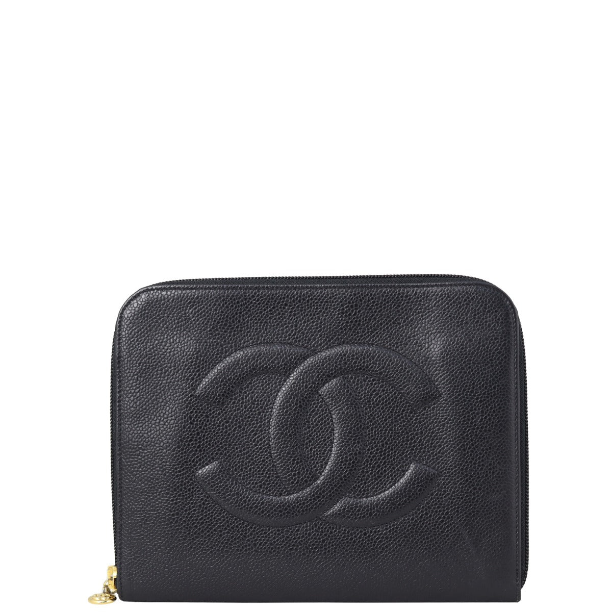 Chanel CC Timeless Zip Around Clutch