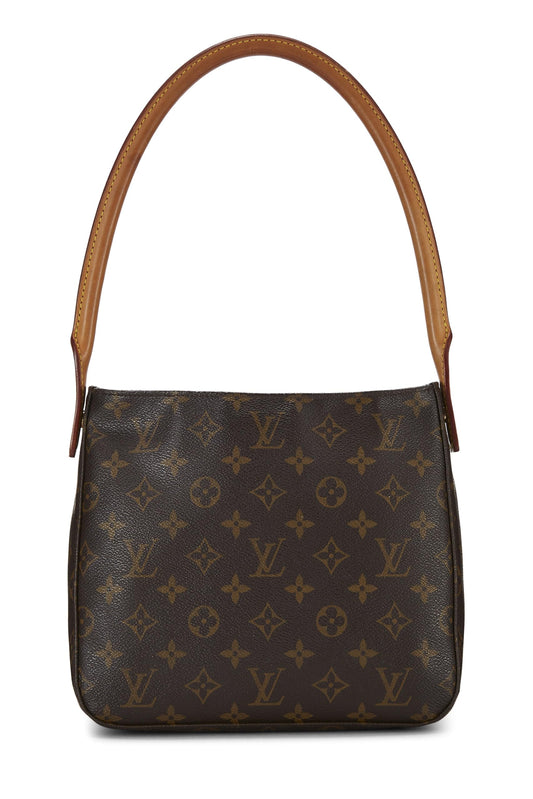 Louis Vuitton, Monogram Canvas Looping MM, Brown