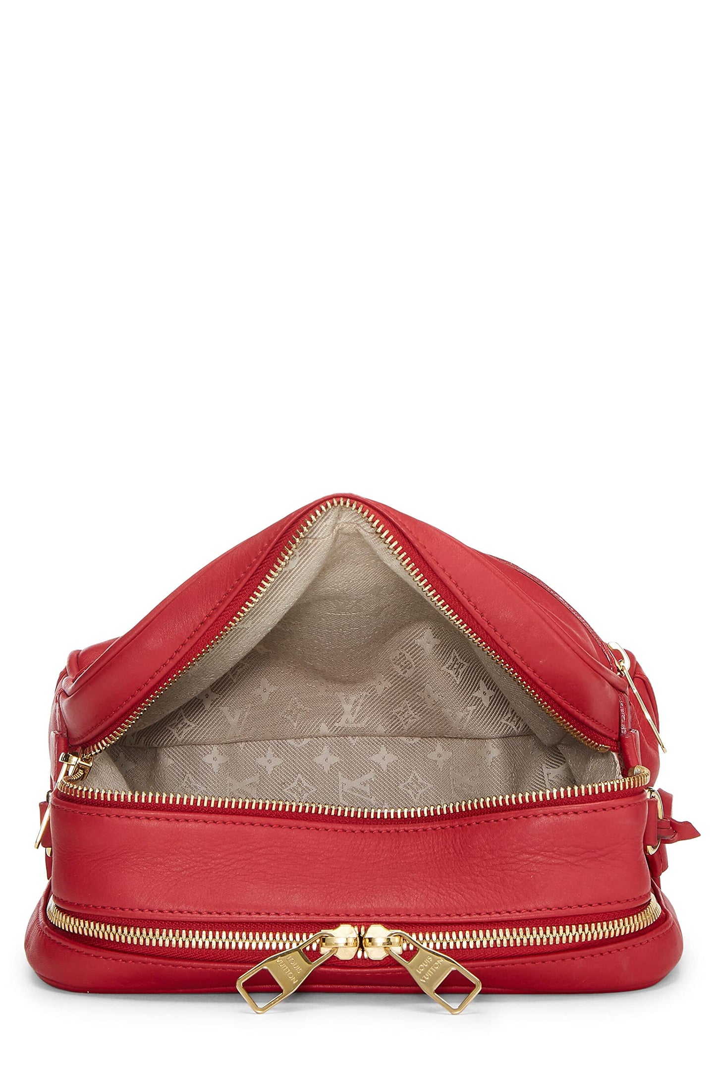 Louis Vuitton, Red Leather Paname Takeoff, Red