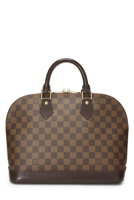 Louis Vuitton, Damier Ebene Alma PM, Brown