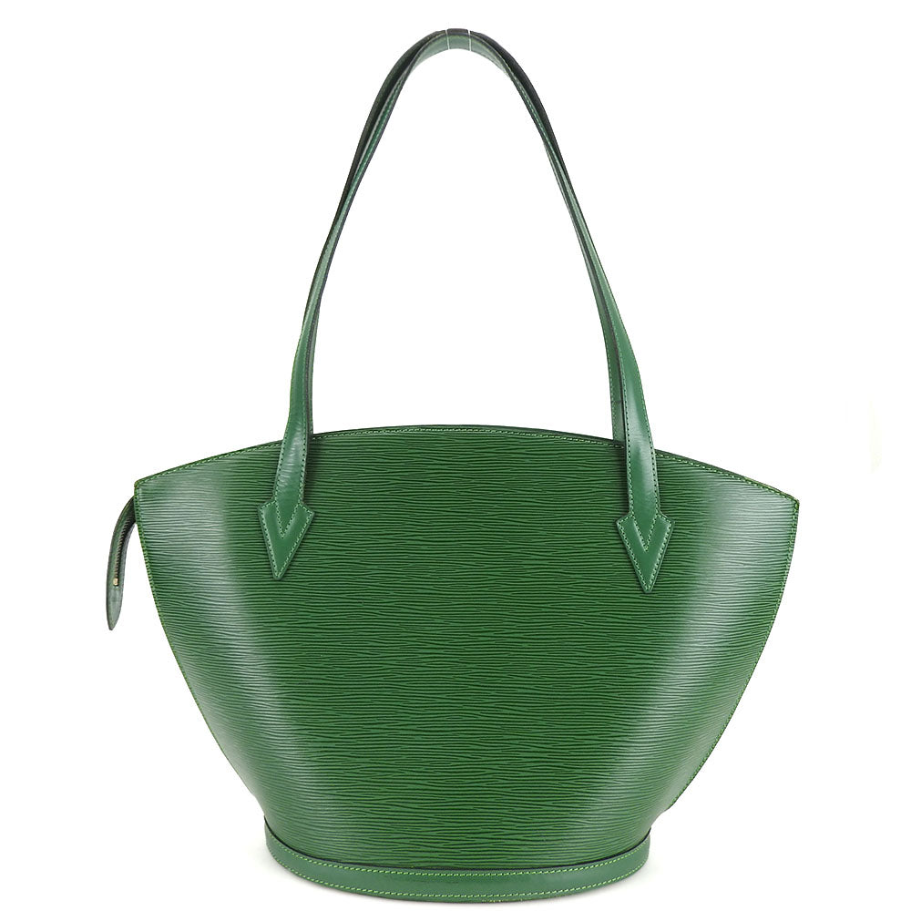 LOUIS VUITTON Tote Bag Epi Leather green Sun jack shopping