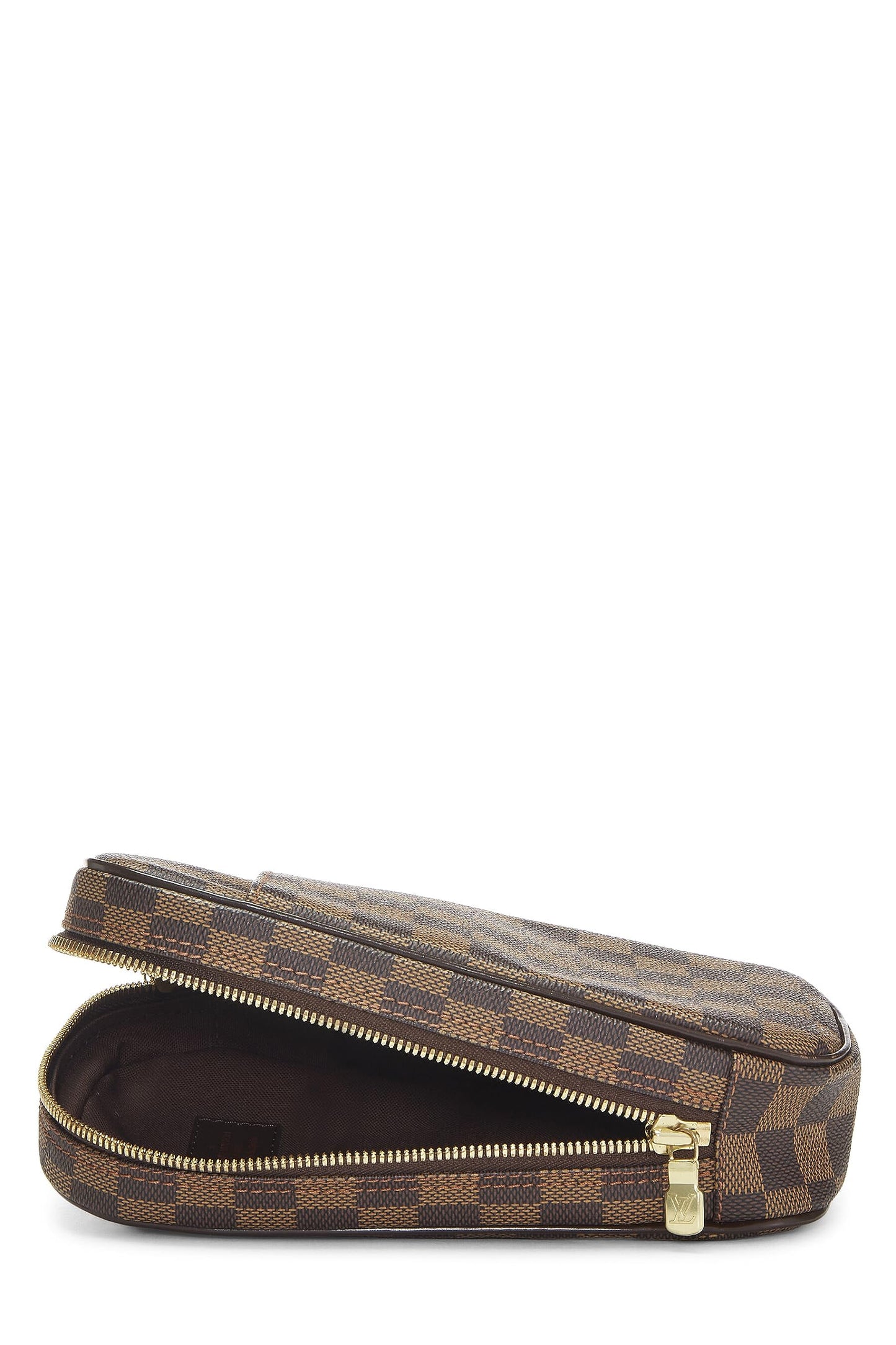 Louis Vuitton, Damier Ebene Pochette Gange, Brown