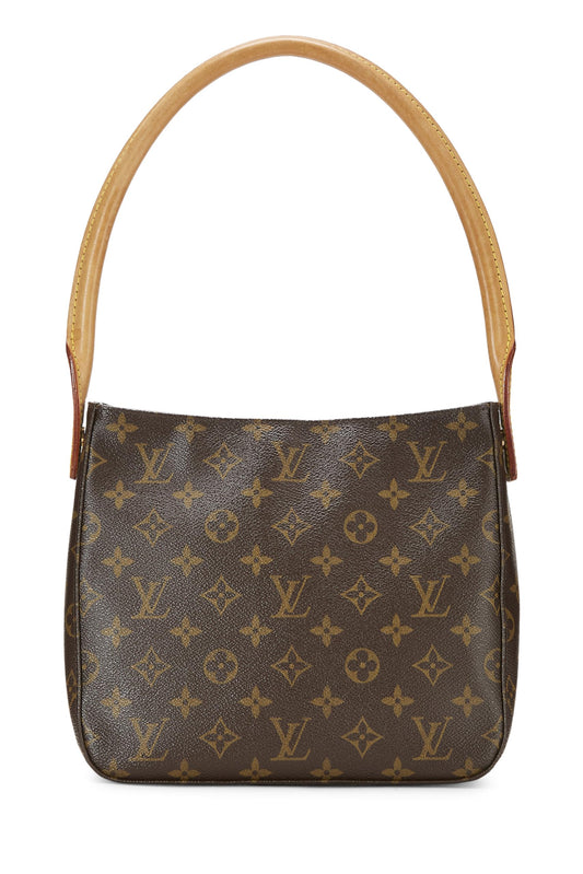 Louis Vuitton, Monogram Canvas Looping MM, Brown