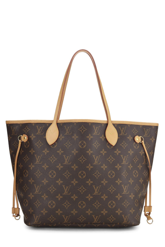 Louis Vuitton, Red Monogram Canvas Neverfull MM, Red