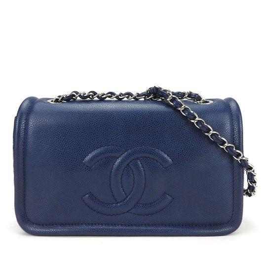 Chanel Matelasse Caviarskin Shoulder Bag
