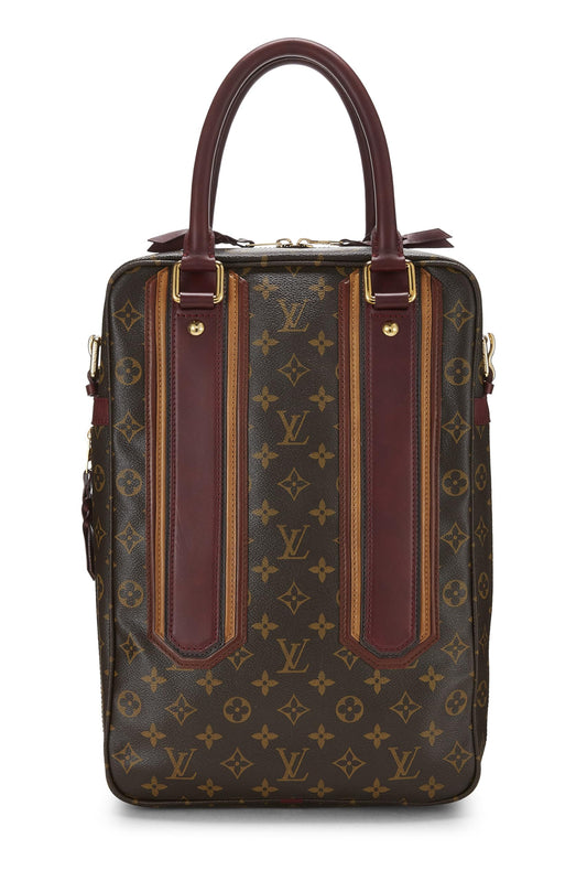 Louis Vuitton, Monogram Canvas Bequia Porte-Documents Vertical, Brown