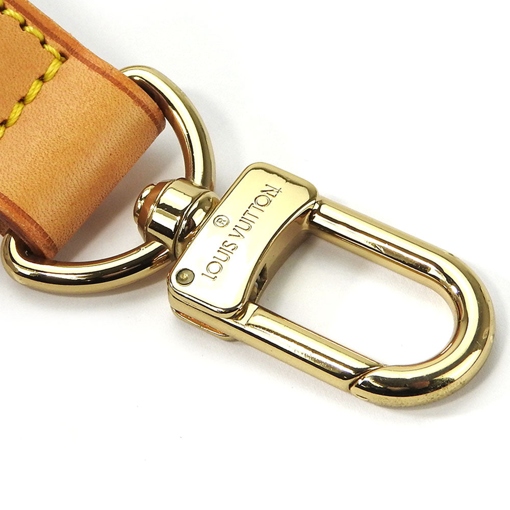 LOUIS VUITTON Shoulder strap Nume leather beige unisex(Unisex)