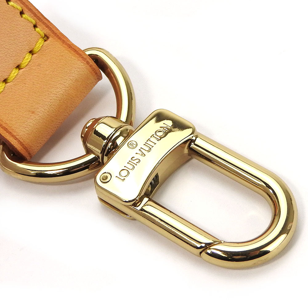 LOUIS VUITTON Shoulder strap Nume leather beige unisex(Unisex)