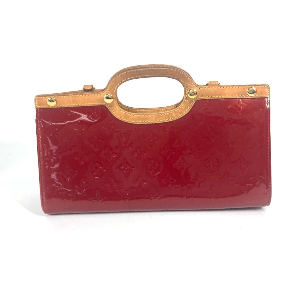 LOUIS VUITTON Handbag Monogram Vernis Red Monogram Vernis Roxbury Drive