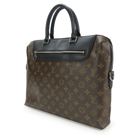 LOUIS VUITTON Business bag M54019 Monogram macacer Brown Porte Documan Jules PDJNM mens