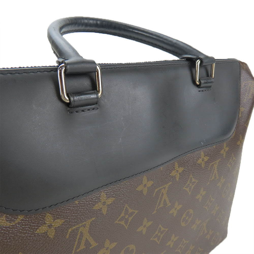 LOUIS VUITTON Business bag M54019 Monogram macacer Brown Porte Documan Jules PDJNM mens