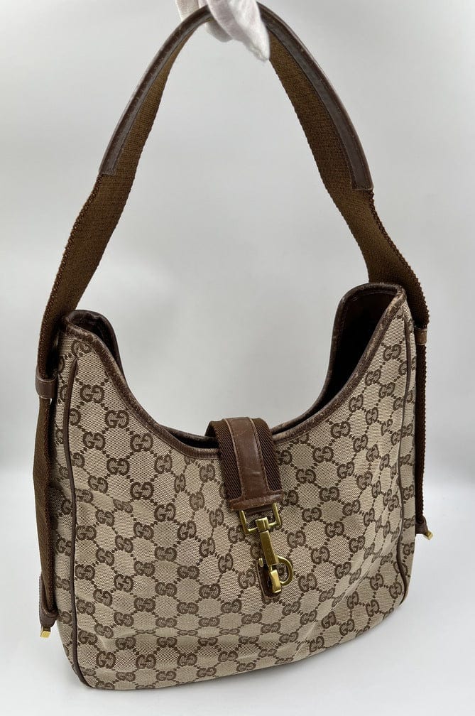 Gucci Leather Canvas Tote Style 28