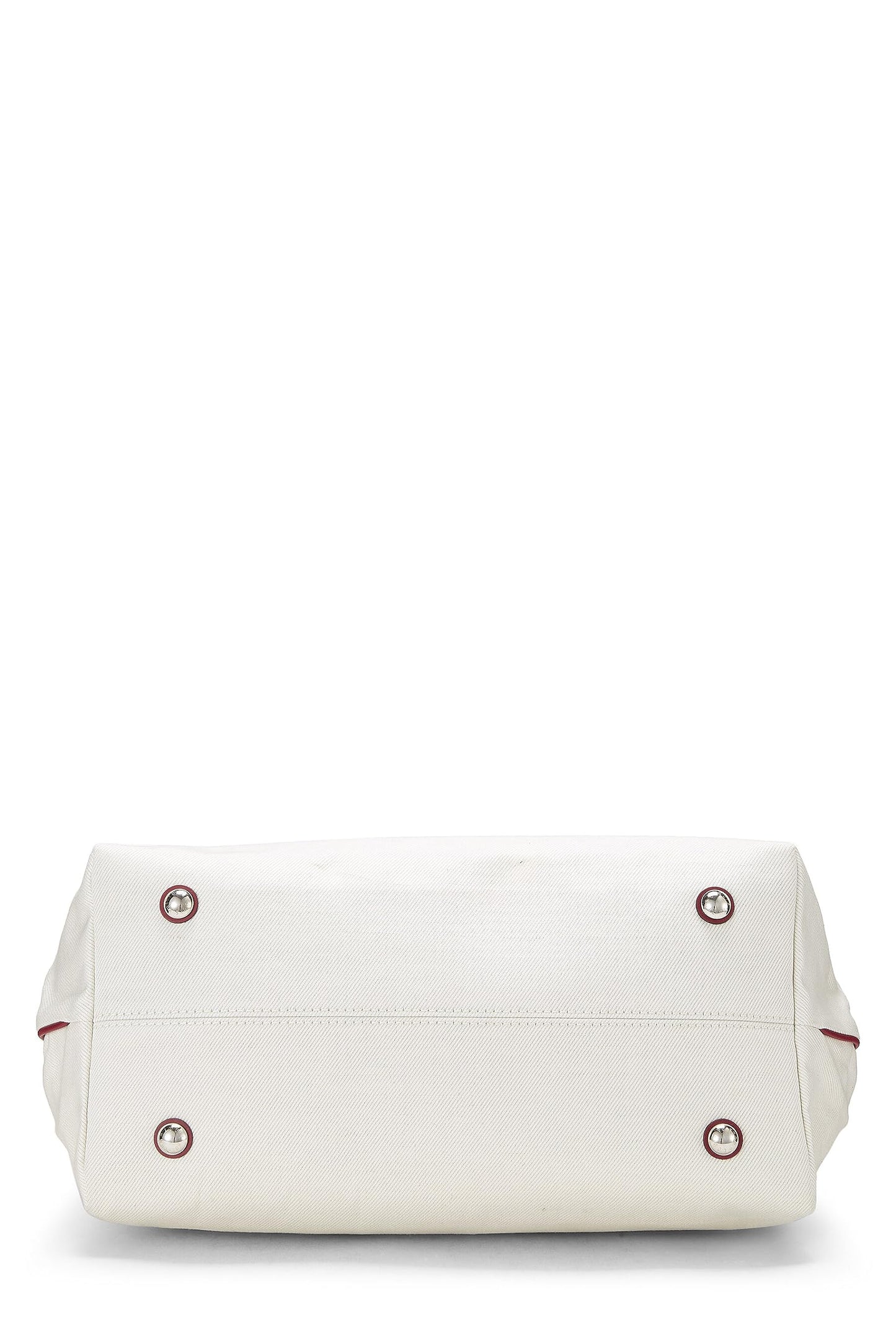 Louis Vuitton, White Canvas Capri Articles De Voyage Cabas Tote GM, White