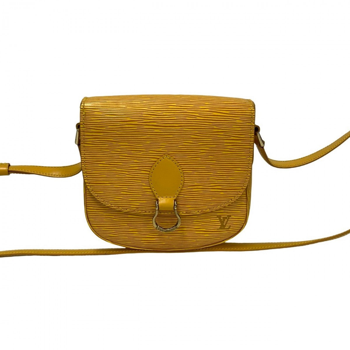 LOUIS VUITTON Shoulder Bag Epi Leather yellow Epi Mini Saint-Cloud Women
