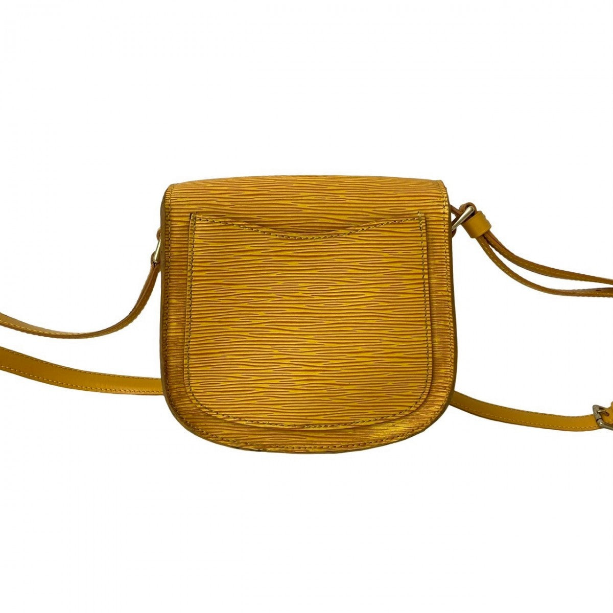 LOUIS VUITTON Shoulder Bag Epi Leather yellow Epi Mini Saint-Cloud Women