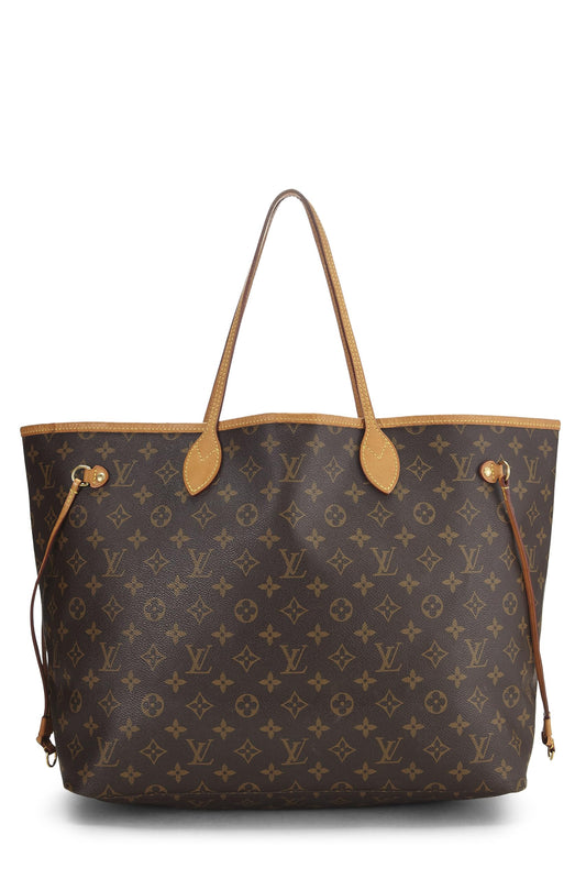 Louis Vuitton, Pink Monogram Canvas Neverfull GM NM, Pink