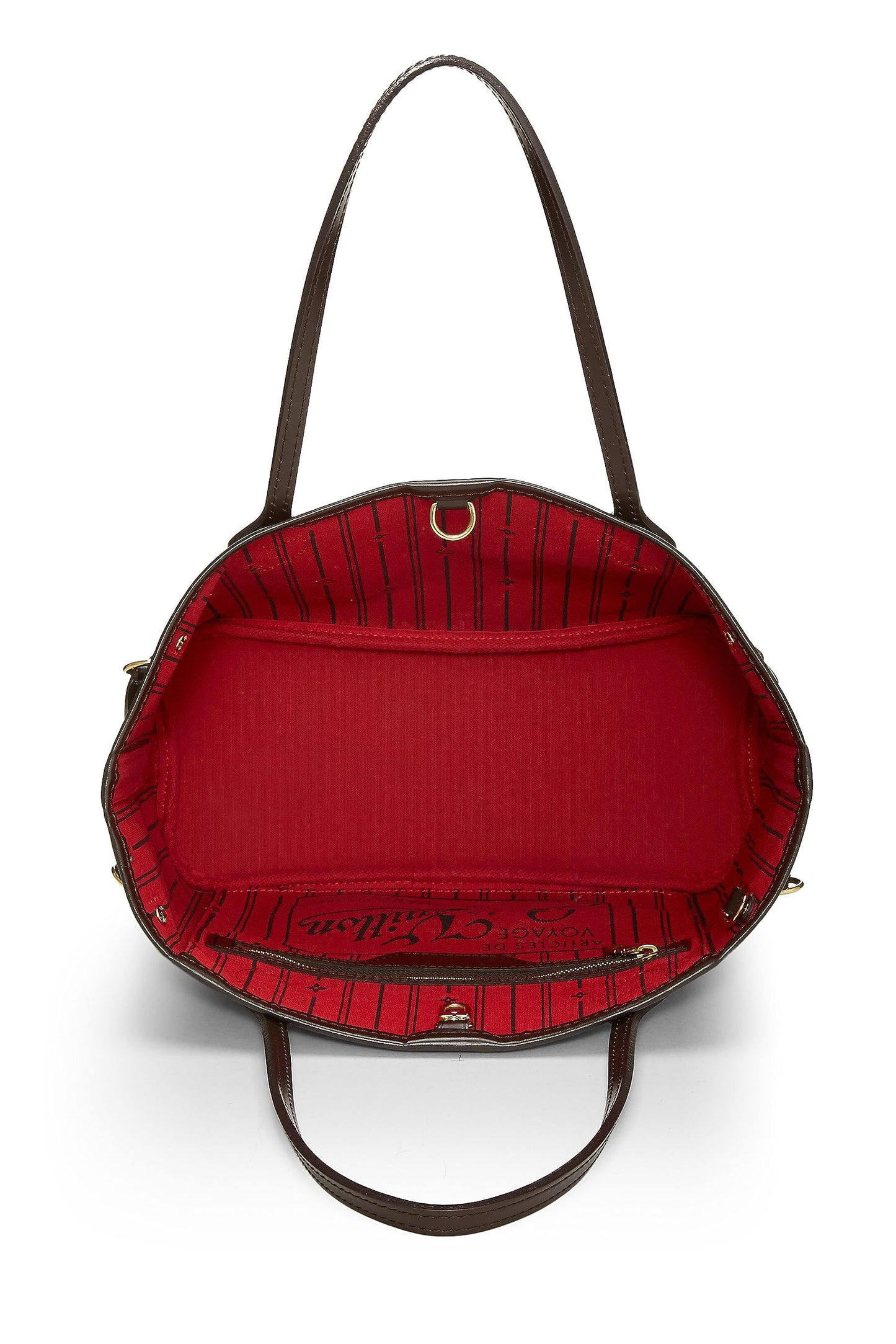 Louis Vuitton, Damier Ebene Neverfull PM, Brown