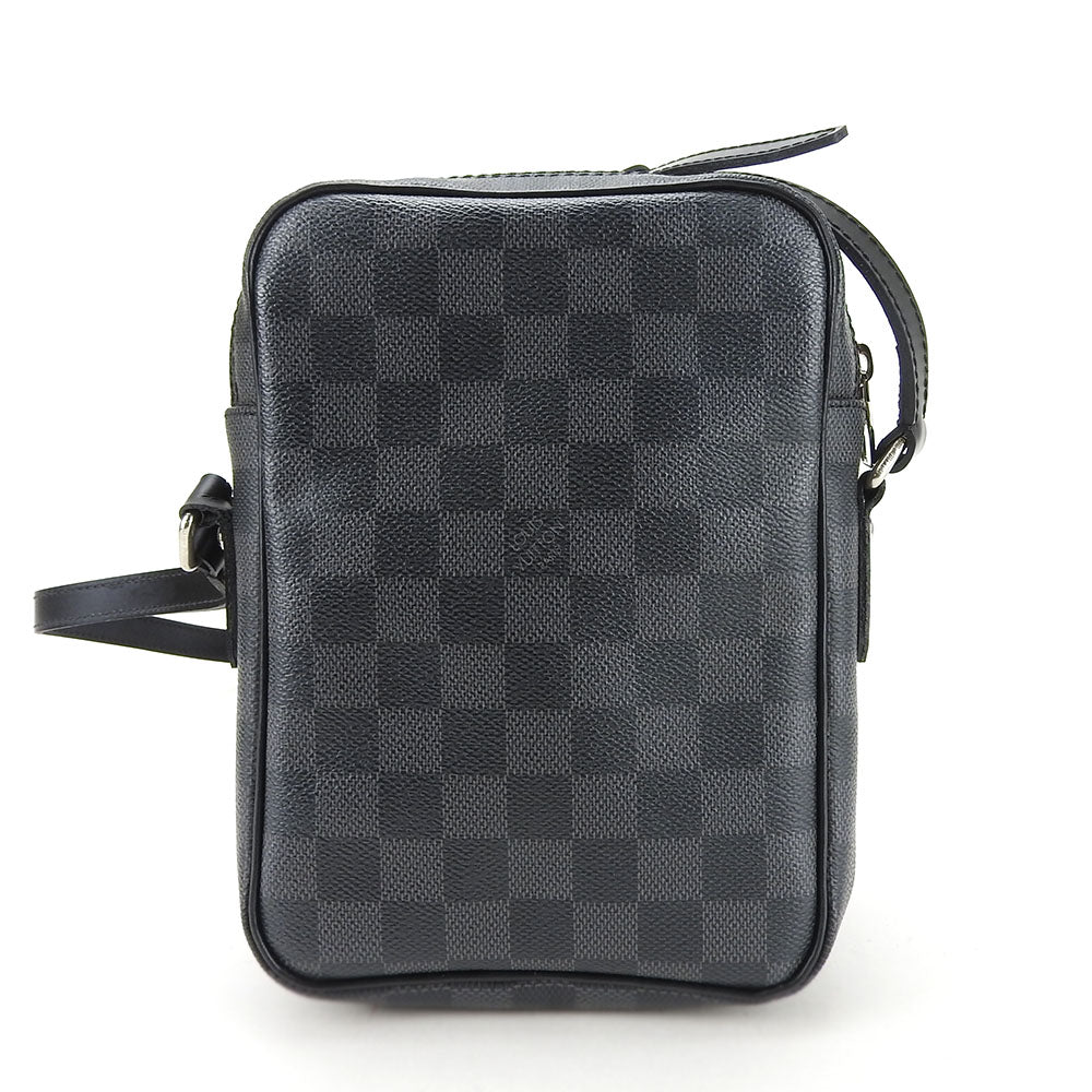 LOUIS VUITTON Shoulder Bag Damier Grafitte gray Rem