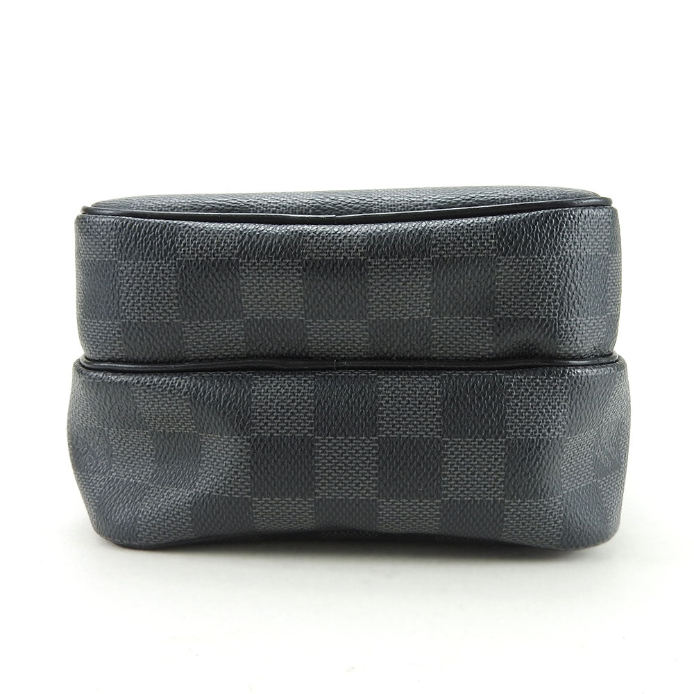LOUIS VUITTON Shoulder Bag Damier Grafitte gray Rem