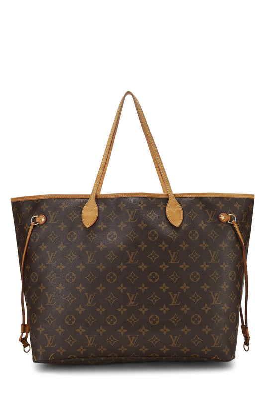 Louis Vuitton, Red Monogram Canvas Neo Neverfull GM, Red