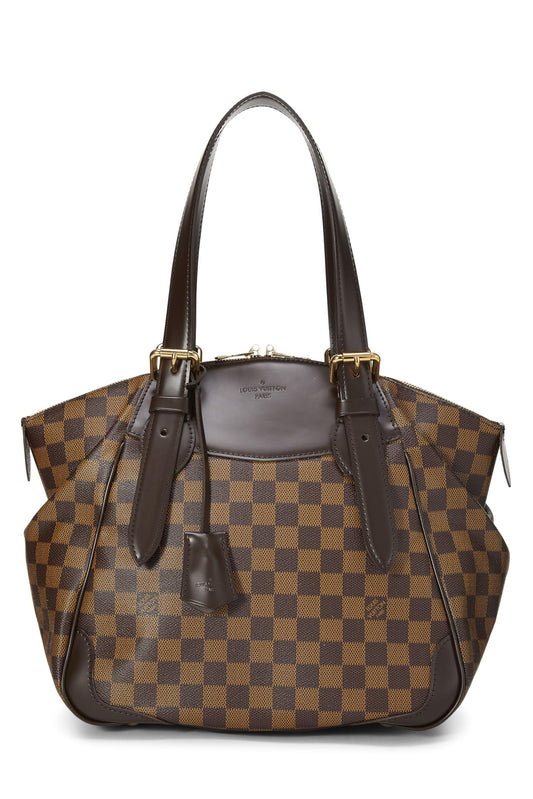 Louis Vuitton, Damier Ebene Verona MM, Brown