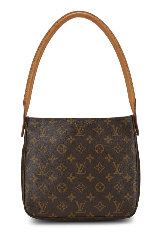 Louis Vuitton, Monogram Canvas Looping MM, Brown