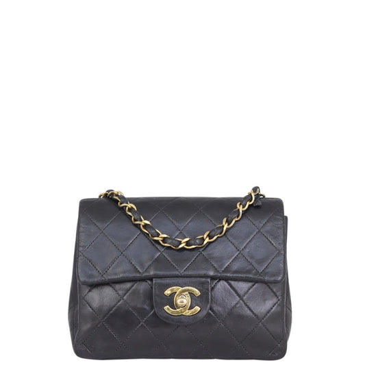 Chanel Classic Flap Mini Square | Black GTH