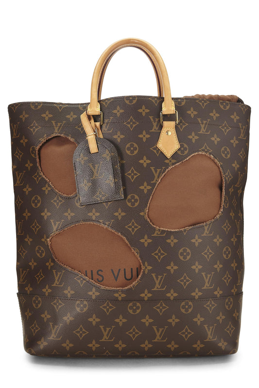 Louis Vuitton, Comme des Garçons x Louis Vuitton Monogram Bag with Holes, Brown