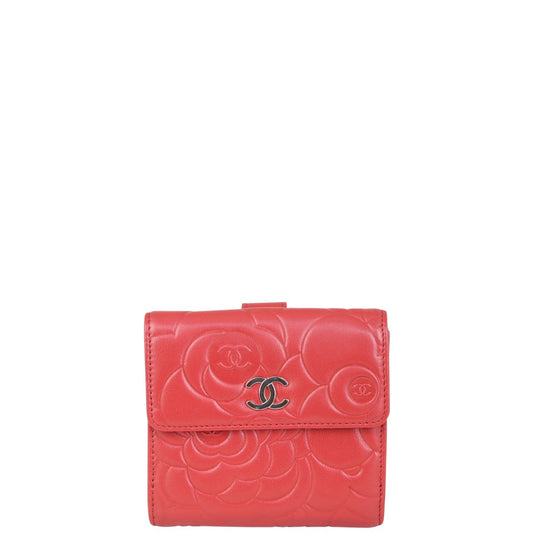 Chanel Camellia Compact Wallet