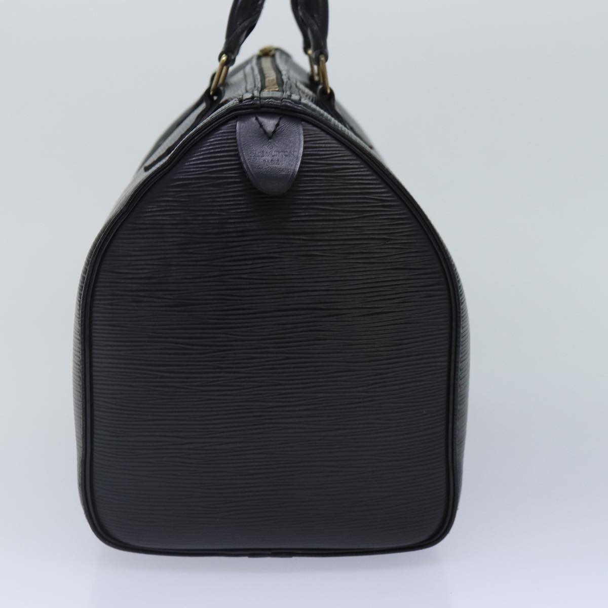 LOUIS VUITTON Epi Hand Bag Noir Black LV Auth