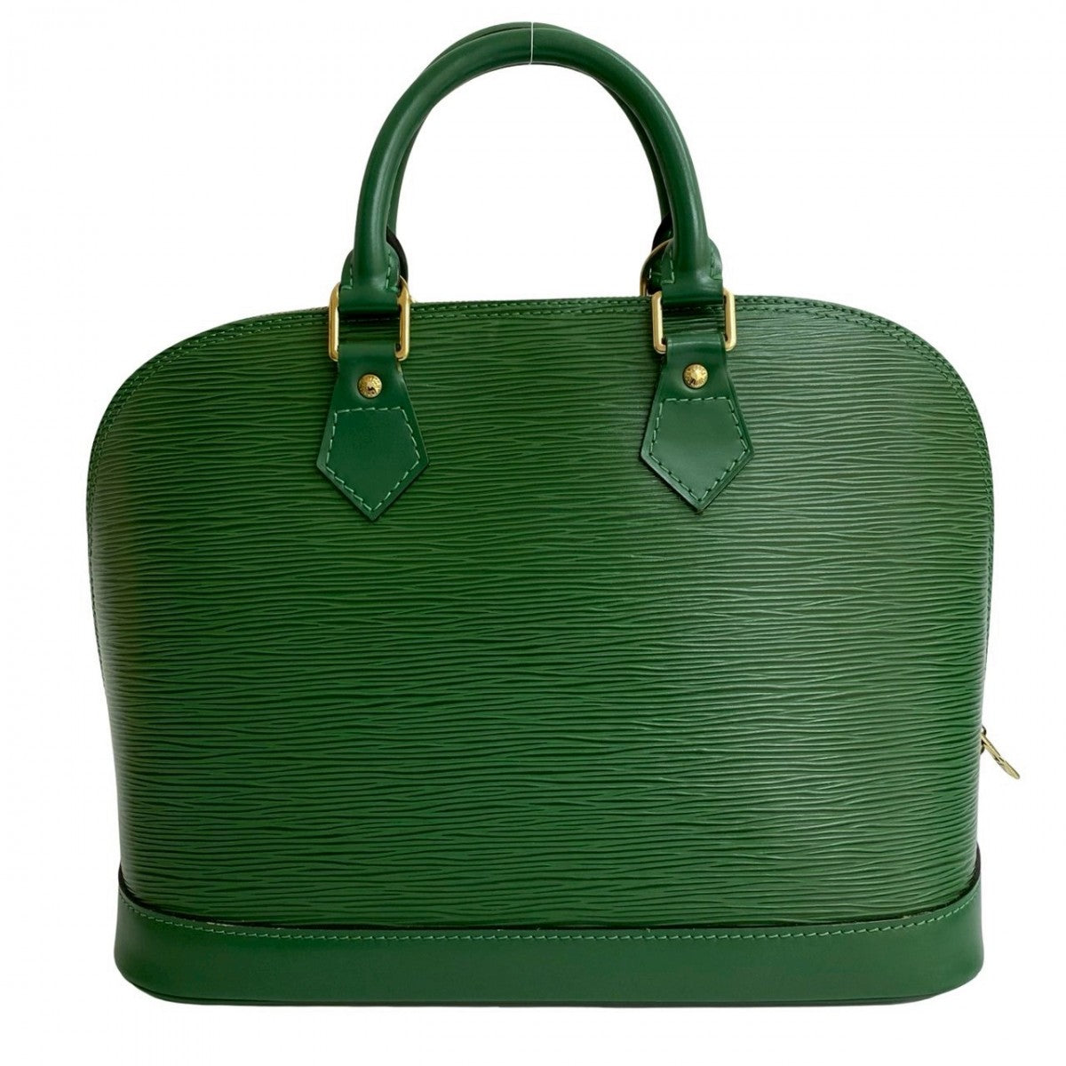 LOUIS VUITTON Handbag Epi Leather green Epi Alma Women