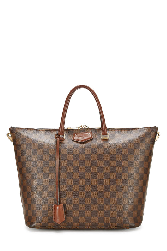 Louis Vuitton, Damier Ebene Belmont, Brown