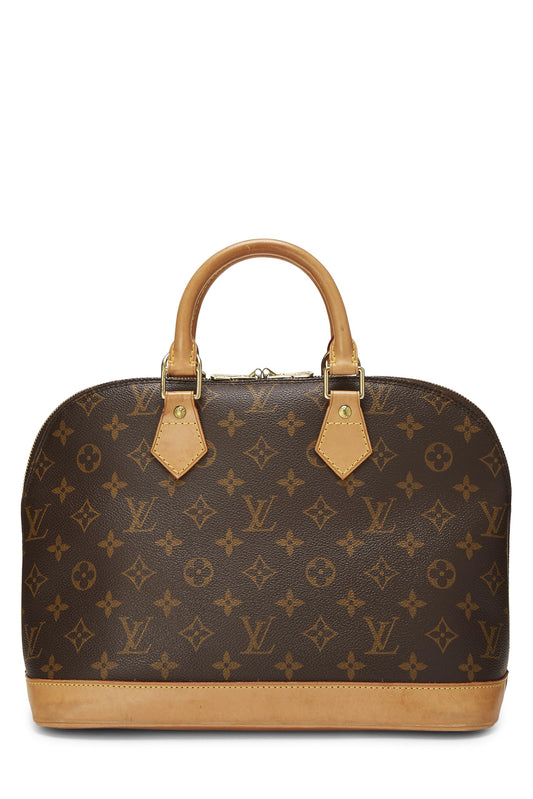 Louis Vuitton, Monogram Canvas Alma PM, Brown
