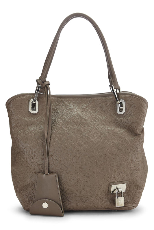 Louis Vuitton, Brown Monogram Leather Antheia Lilia PM, Brown