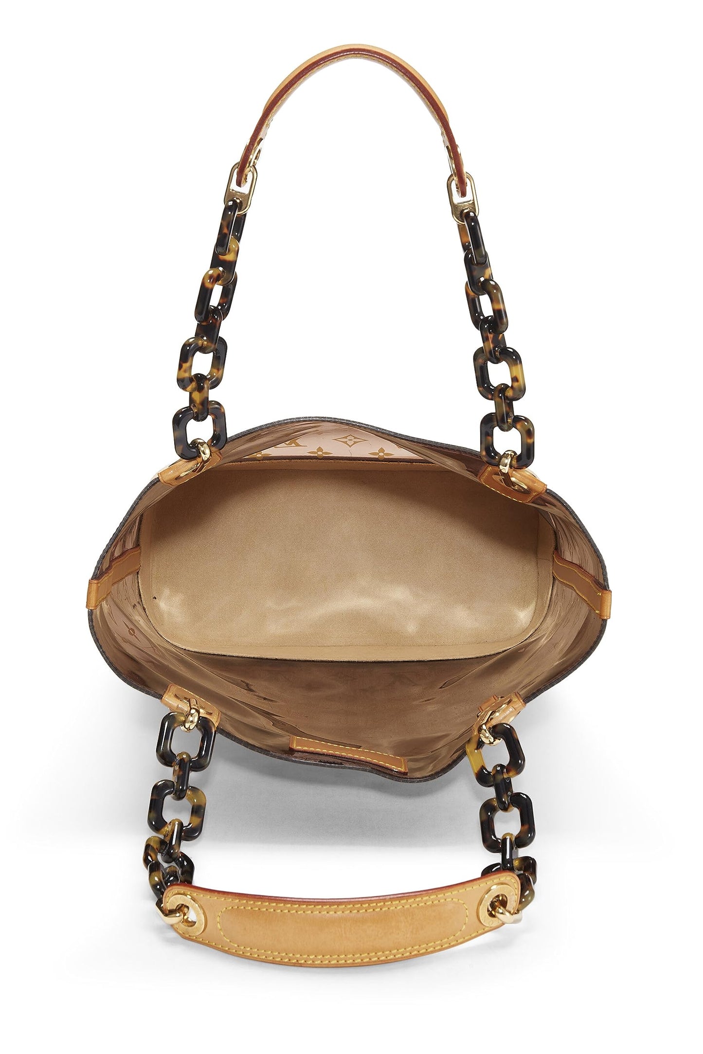 Louis Vuitton, Brown Monogram Vinyl Ambre Cabas MM, Brown