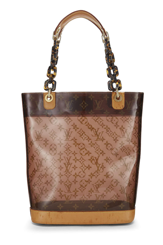 Louis Vuitton, Monogram Ambre Vinyl Cabas MM, Brown