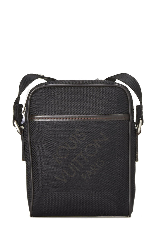 Louis Vuitton, Black Damier Geant Citadin Mini, Black