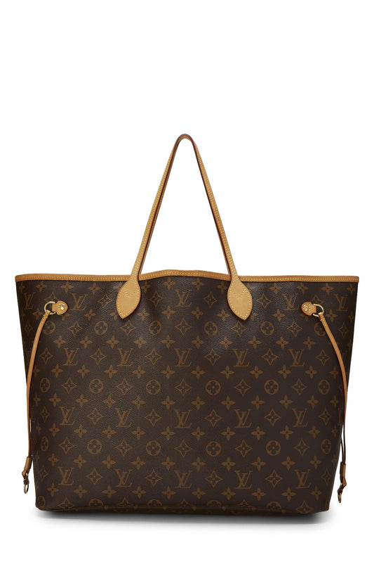 Louis Vuitton, Red Monogram Canvas Neo Neverfull GM, Red