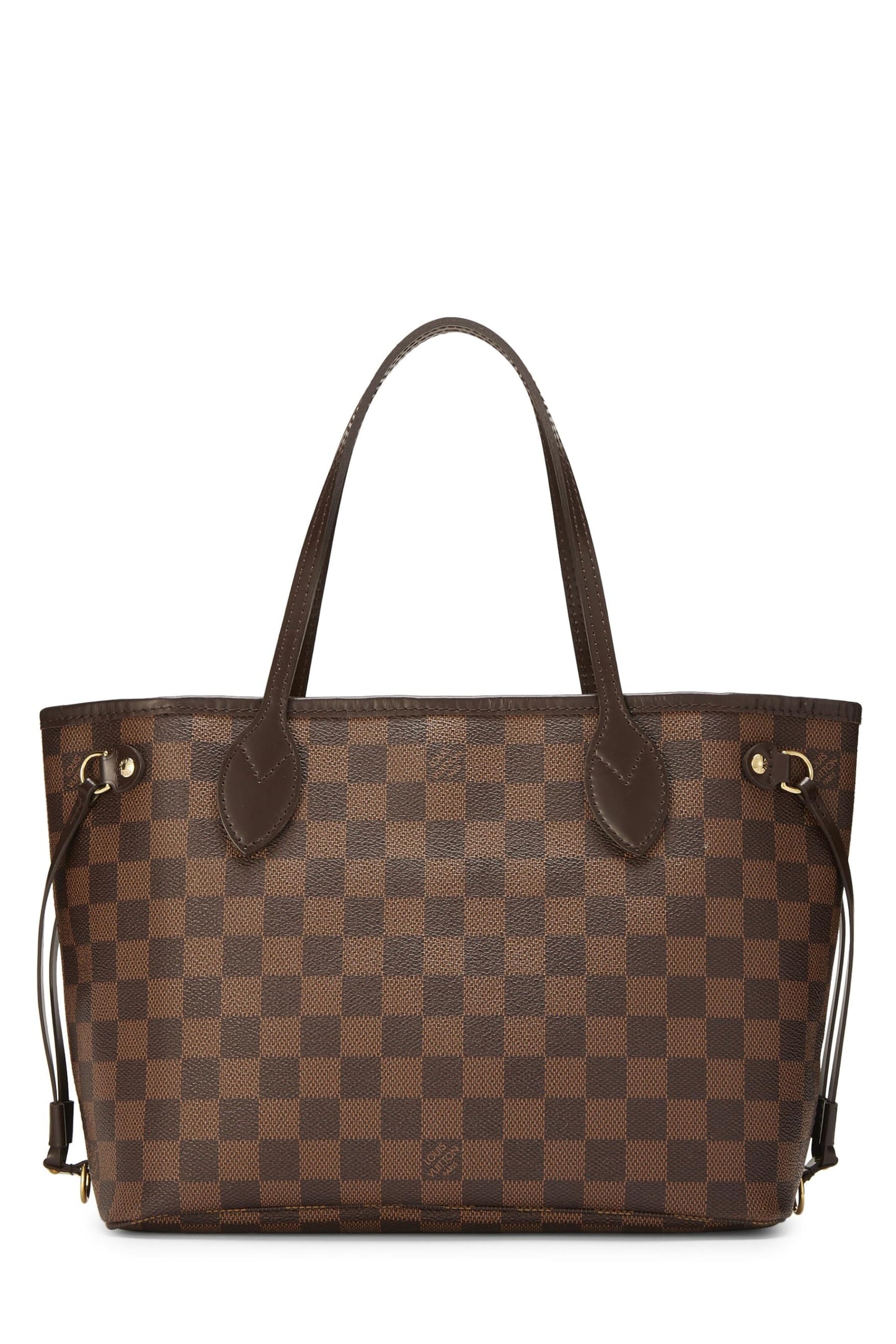 Louis Vuitton, Damier Ebene Neverfull PM, Brown