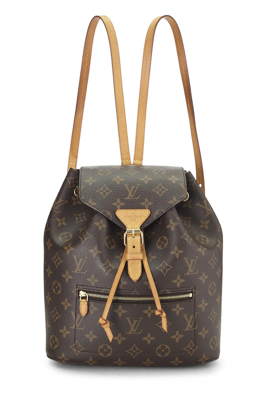 Louis Vuitton, Monogram Canvas Montsouris MM NM, Brown