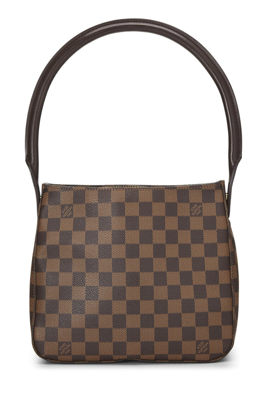 Louis Vuitton, Damier Ebene Looping MM Special Order, Brown