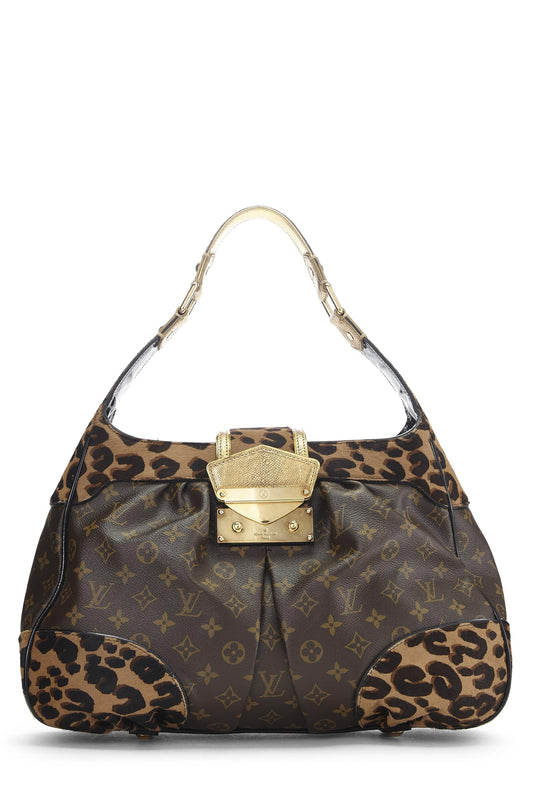Louis Vuitton, Monogram Leopard Polly, Brown