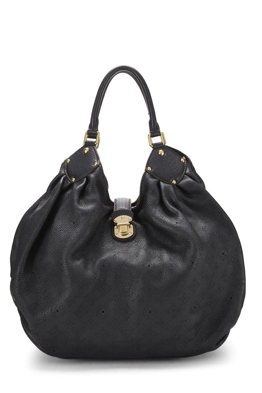 Louis Vuitton, Black Monogram Mahina XL, Black