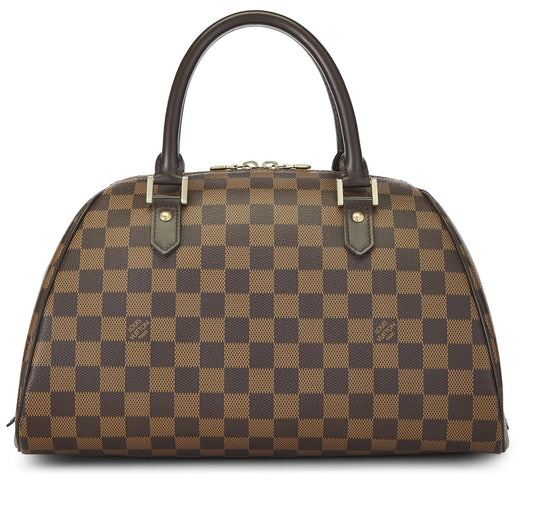 Louis Vuitton, Damier Ebene Ribera MM, Brown