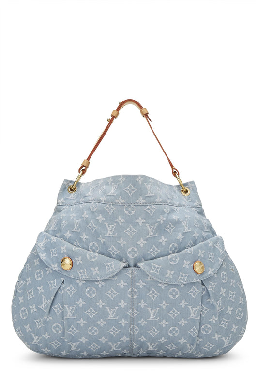 Louis Vuitton, Blue Monogram Daily GM, Blue