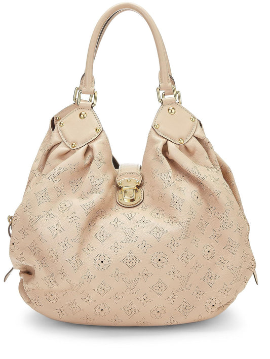 Louis Vuitton, Beige Monogram Mahina Large, Beige