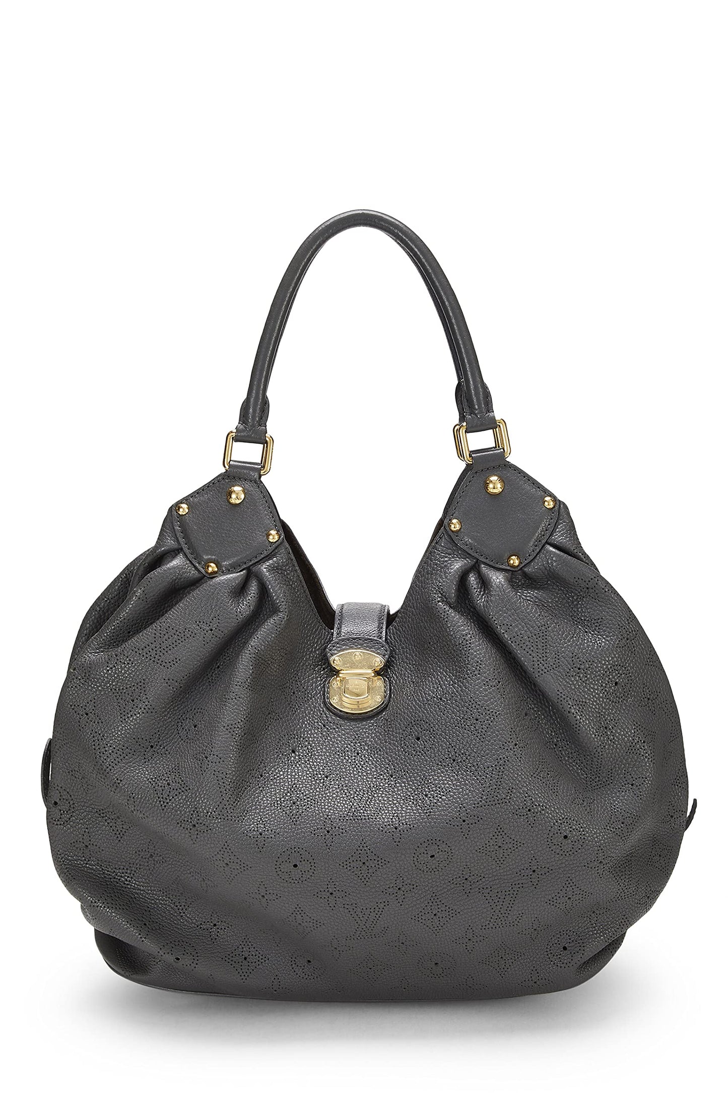 Louis Vuitton, Grey Monogram Mahina Large, Grey