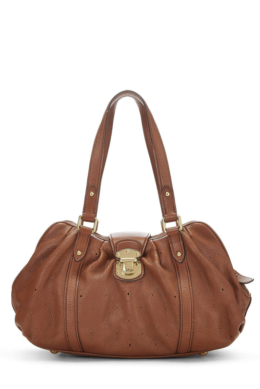 Louis Vuitton, Brown Monogram Mahina Lunar PM, Brown