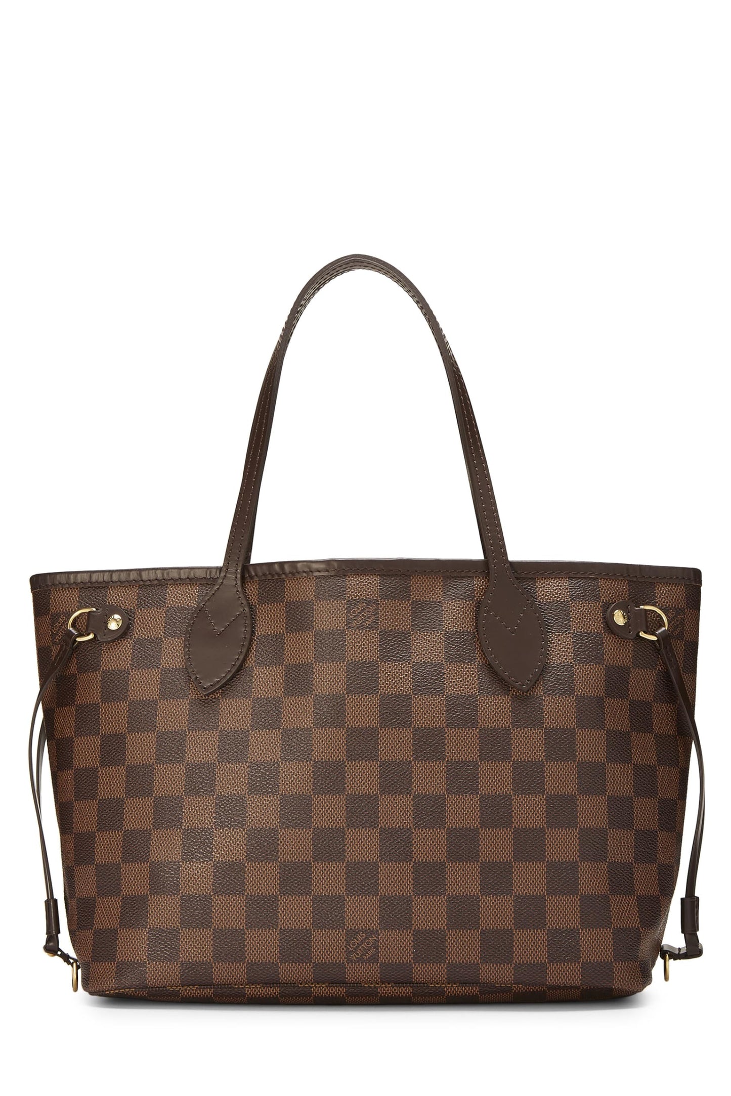 Louis Vuitton, Damier Ebene Neverfull PM, Brown